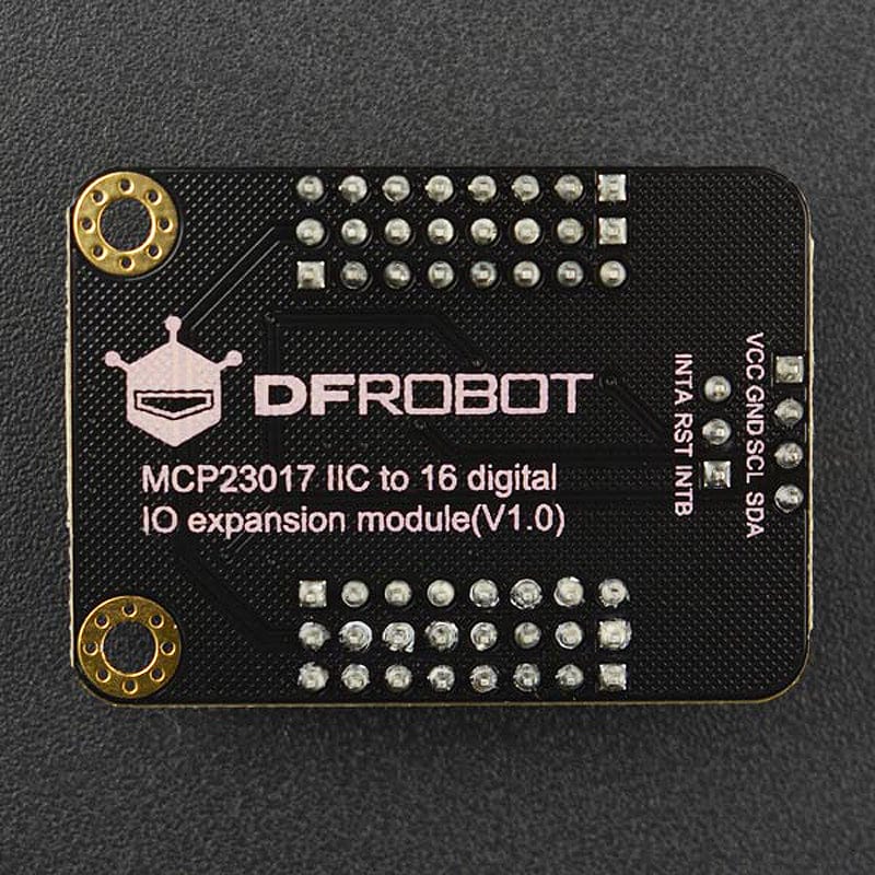 Gravity: MCP23017 I2C 16 Digital IO Expansion Module by DFRobot - The Pi Hut