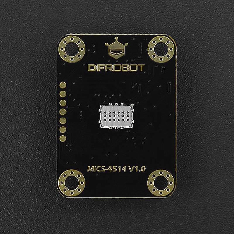 Gravity: MEMS Gas Sensor (CO, Alcohol, NO2 & NH3) - I2C - MiCS-4514 by DFRobot - The Pi Hut