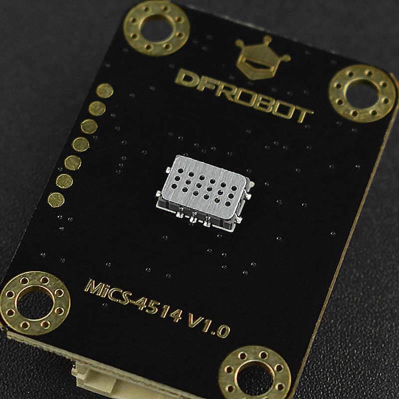 Gravity: MEMS Gas Sensor (CO, Alcohol, NO2 & NH3) - I2C - MiCS-4514 by DFRobot - The Pi Hut