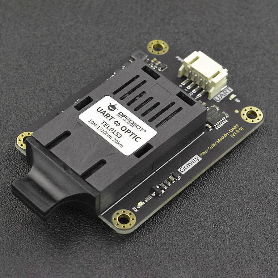 Gravity: UART Fiber Optic Transceiver Module by The Pi Hut - The Pi Hut