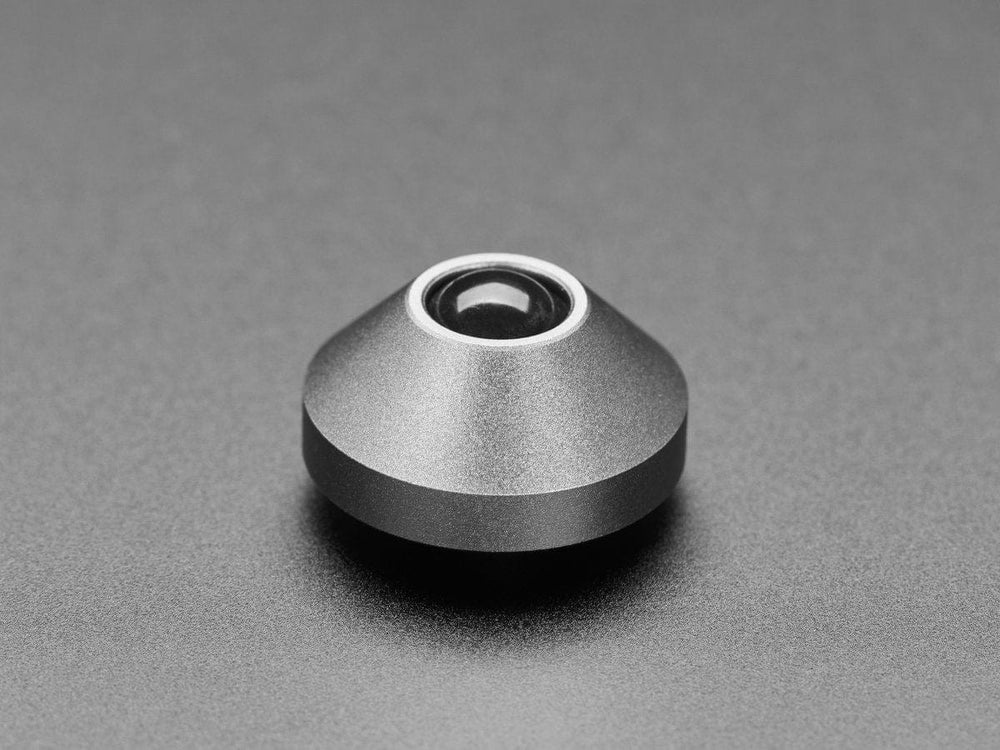 Gray Anodized Aluminum Bumper Feet - Pack of 2 by The Pi Hut - The Pi Hut