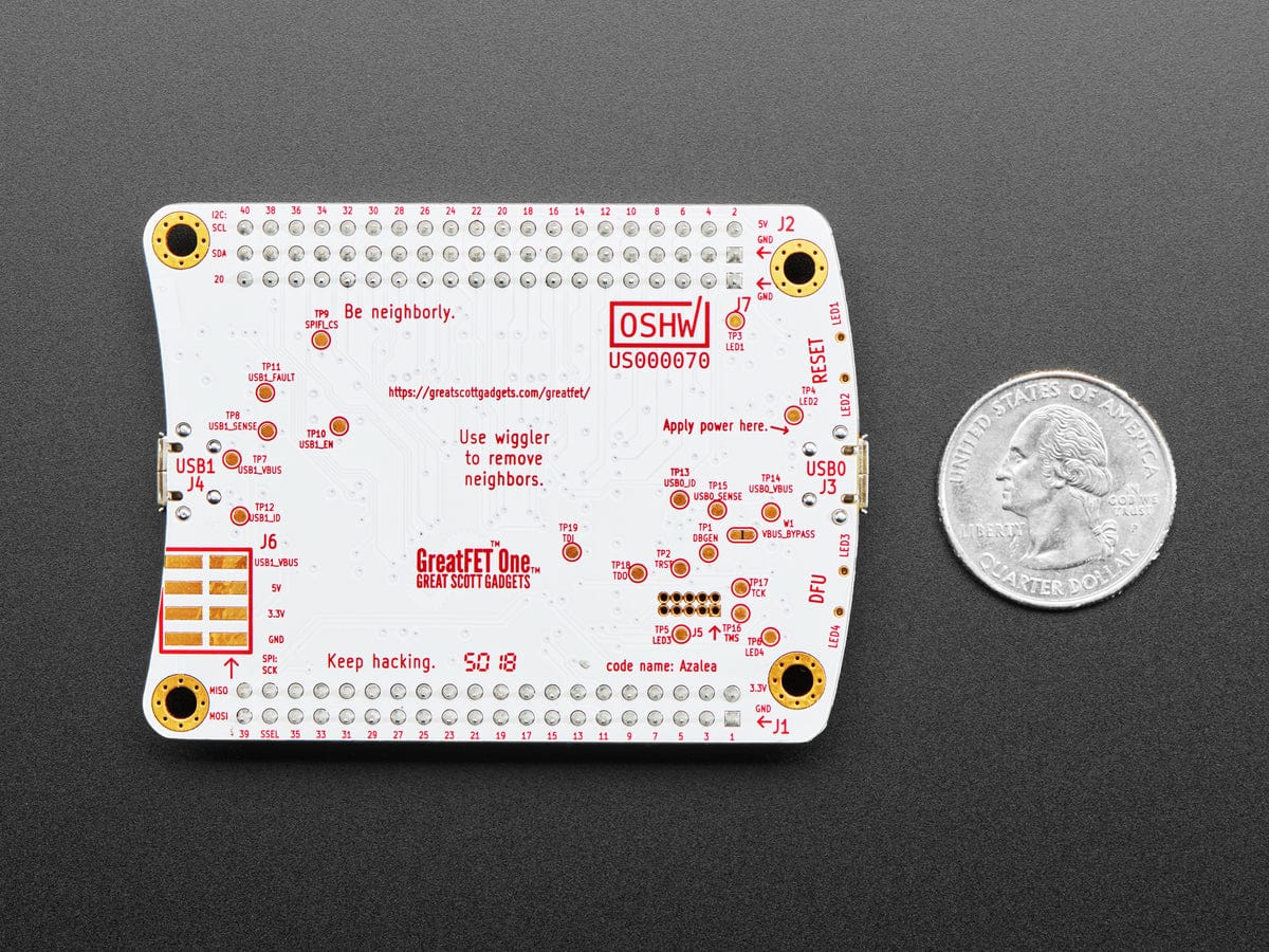 GreatFET One by Great Scott Gadgets by Great Scott Gadgets - The Pi Hut