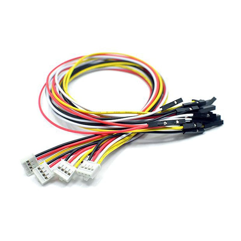 Grove - 4-pin Female Jumper to Grove 4-pin Conversion Cables (5 Pack) - The Pi Hut
