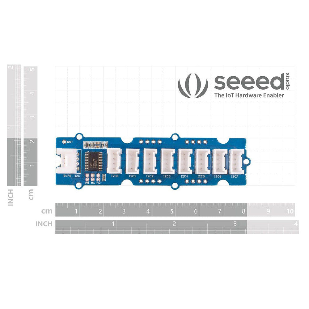 Grove - 8 Channel I2C Multiplexer/I2C Hub (TCA9548A) by Seeed - The Pi Hut