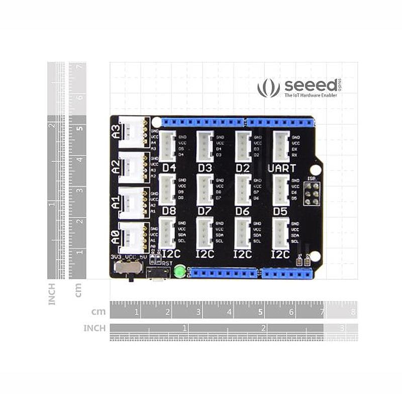 Grove - Base Shield V2.0 for Arduino by Seeed - The Pi Hut