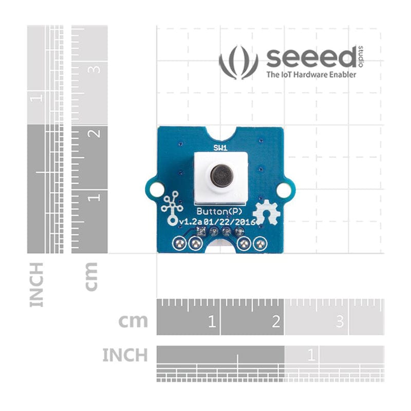 Grove - Button (P) by Seeed - The Pi Hut