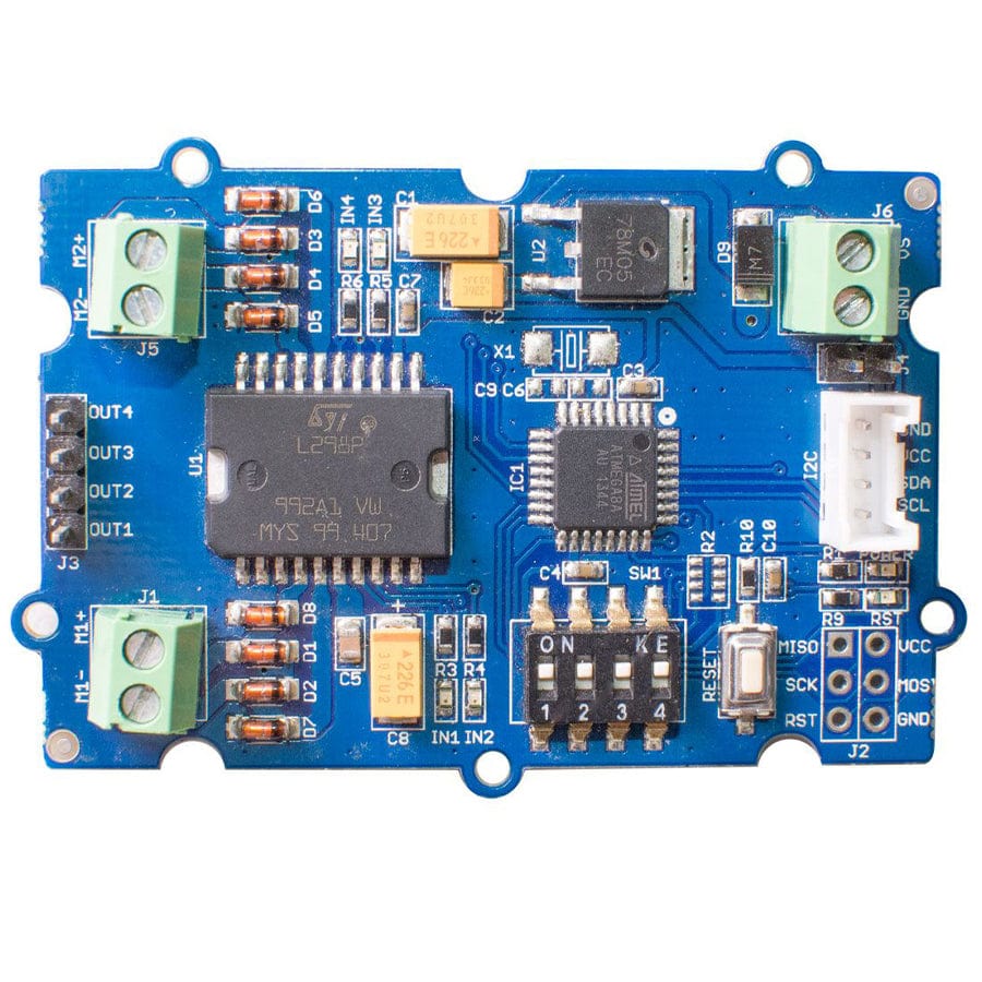 Grove - I2C Motor Driver with L298 by Seeed - The Pi Hut