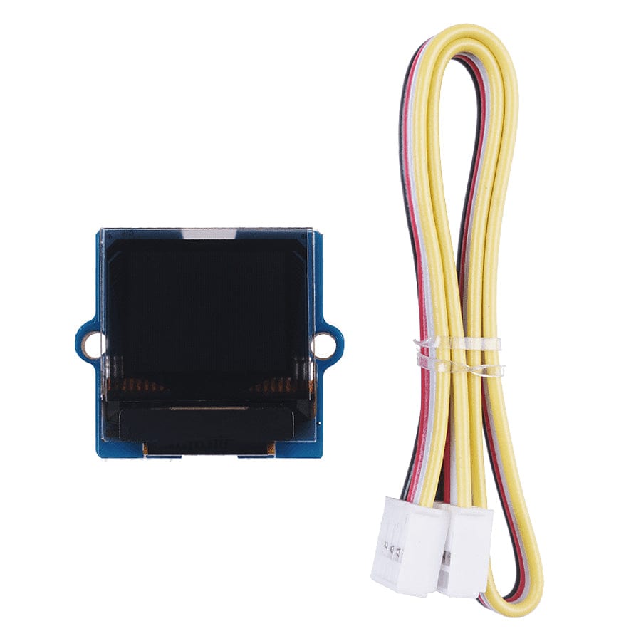 Grove - OLED Display 0.66" (SSD1306) - IIC - 3.3V/5V by Seeed - The Pi Hut