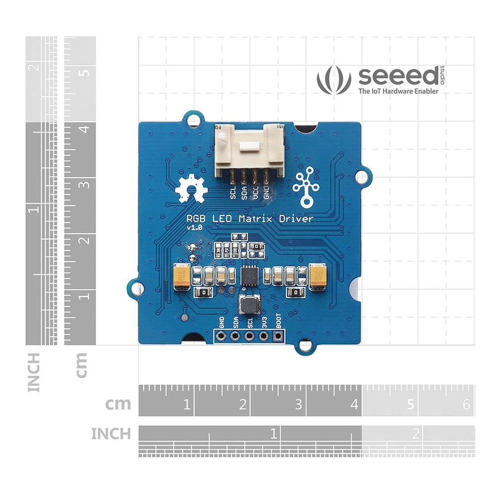 Grove - RGB LED Matrix with Driver by Seeed - The Pi Hut