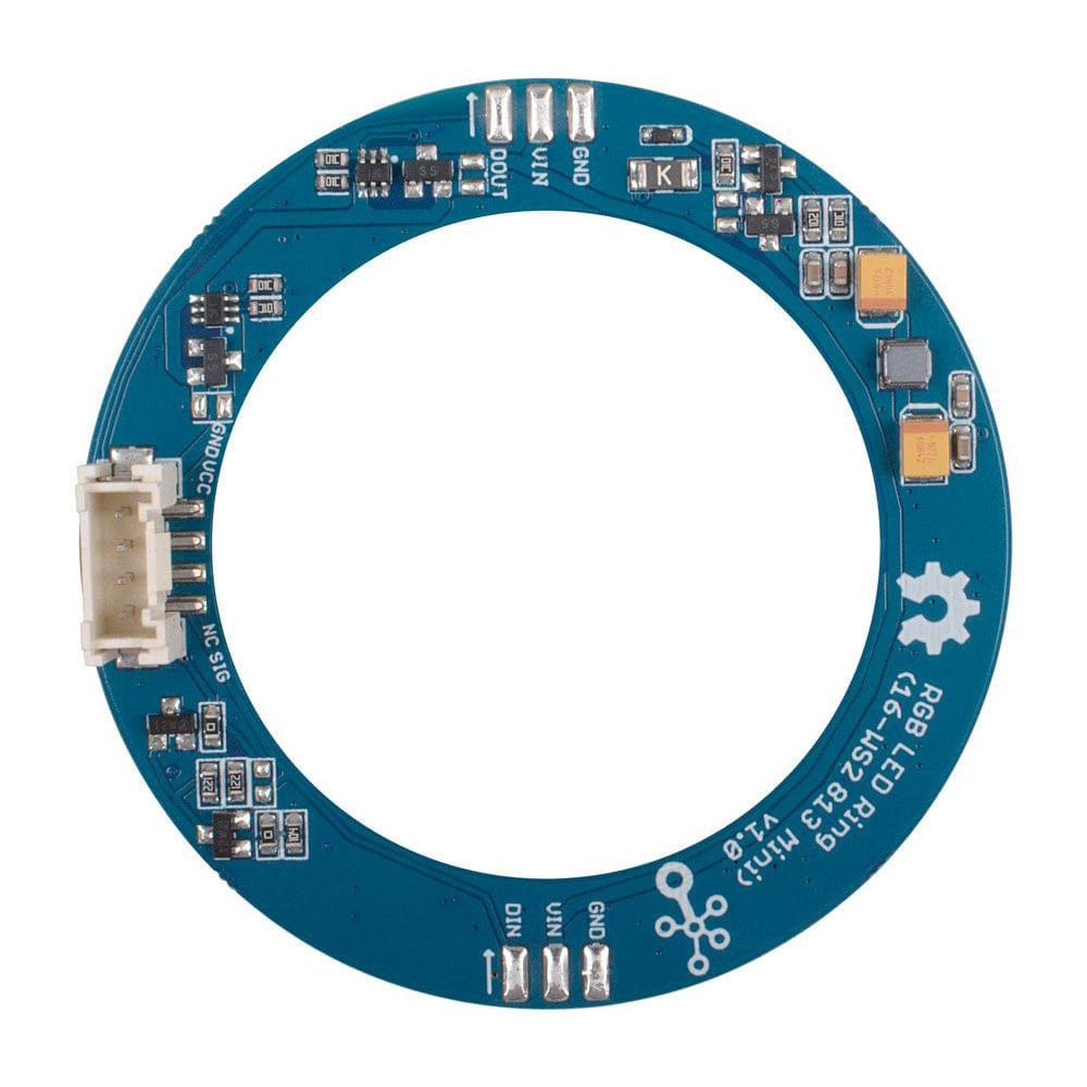 Grove - RGB LED Ring (16x WS2813 Mini) by Seeed - The Pi Hut