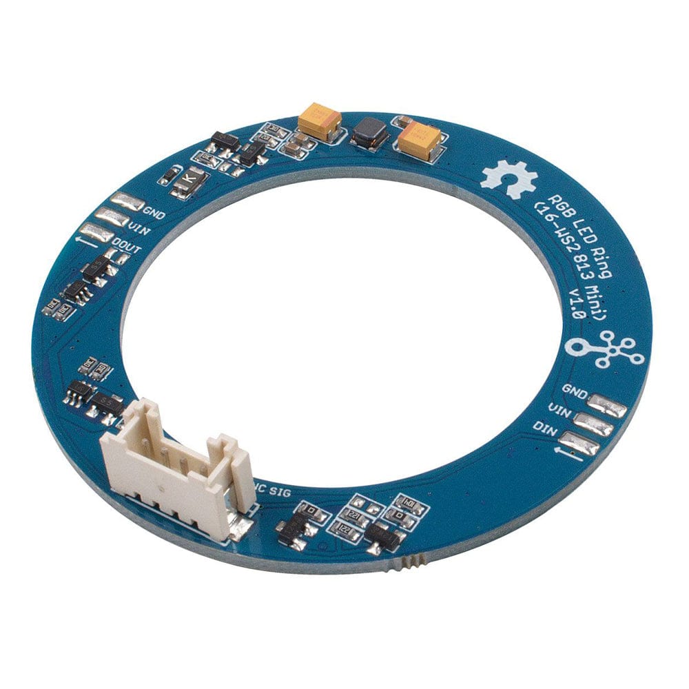Grove - RGB LED Ring (16x WS2813 Mini) by Seeed - The Pi Hut
