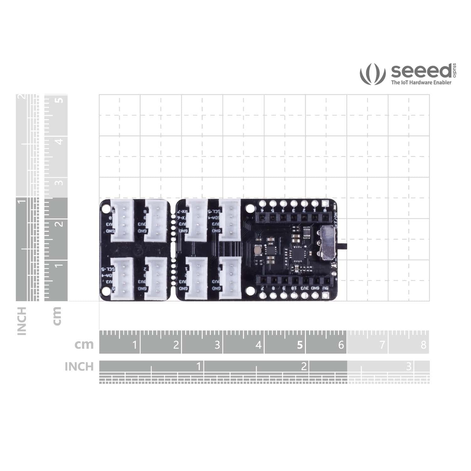 Grove Shield for Seeed XIAO by Seeed - The Pi Hut