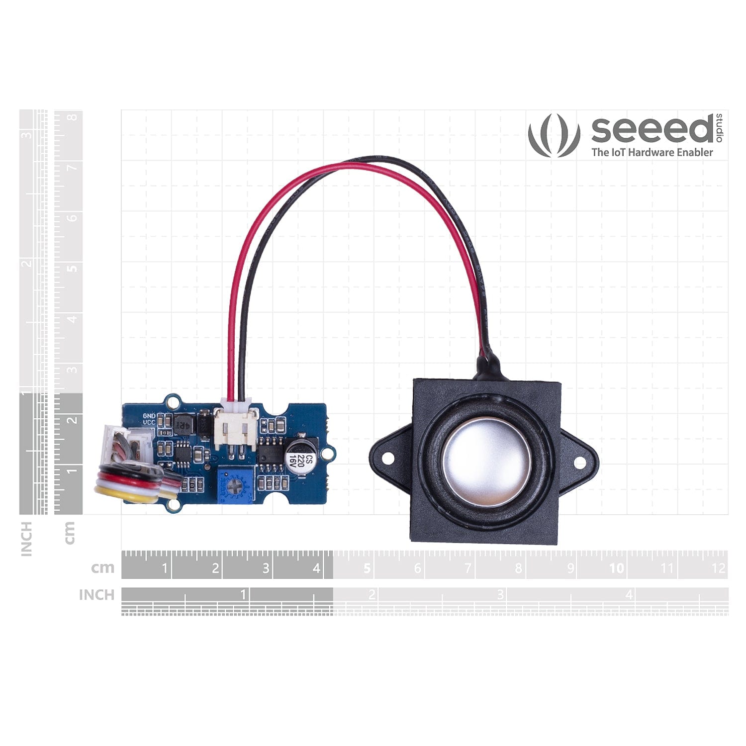 Grove - Speaker Plus by Seeed - The Pi Hut