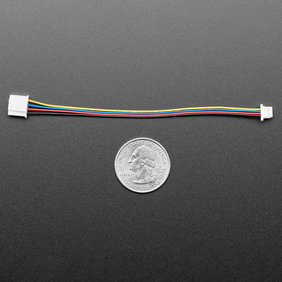 Grove to STEMMA QT / Qwiic / JST SH Cable - 100mm long by The Pi Hut - The Pi Hut