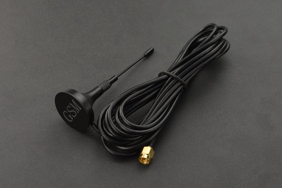 GSM Antenna with Magnetic Base (3m) by DFRobot - The Pi Hut
