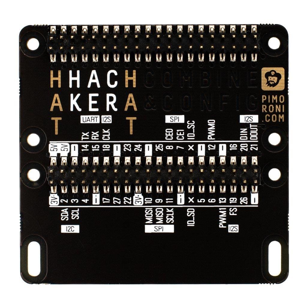 HAT Hacker HAT by Pimoroni - The Pi Hut