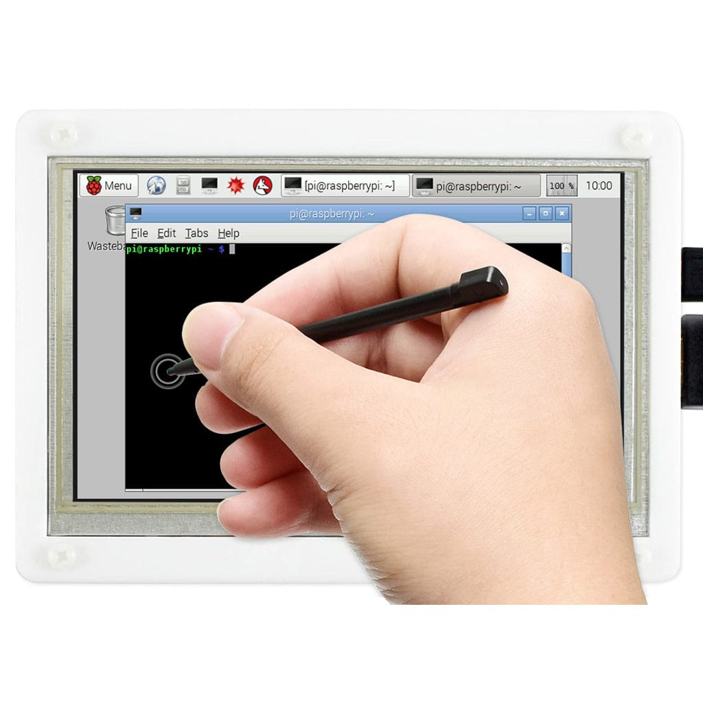 HDMI 5" 800x480 Touch Screen & Case (USB) by Waveshare - The Pi Hut
