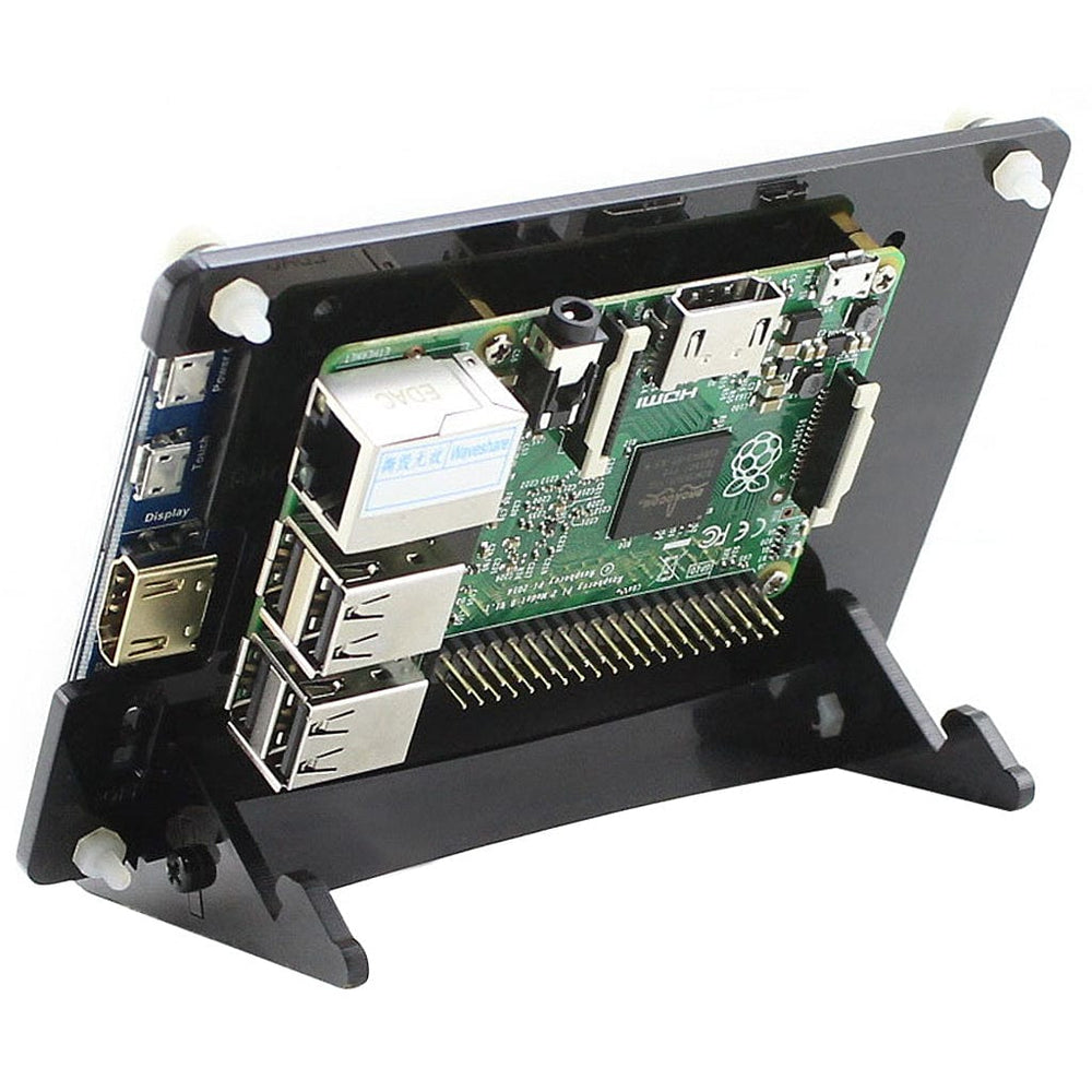 HDMI 5" 800x480 Touch Screen & Case (USB) by Waveshare - The Pi Hut
