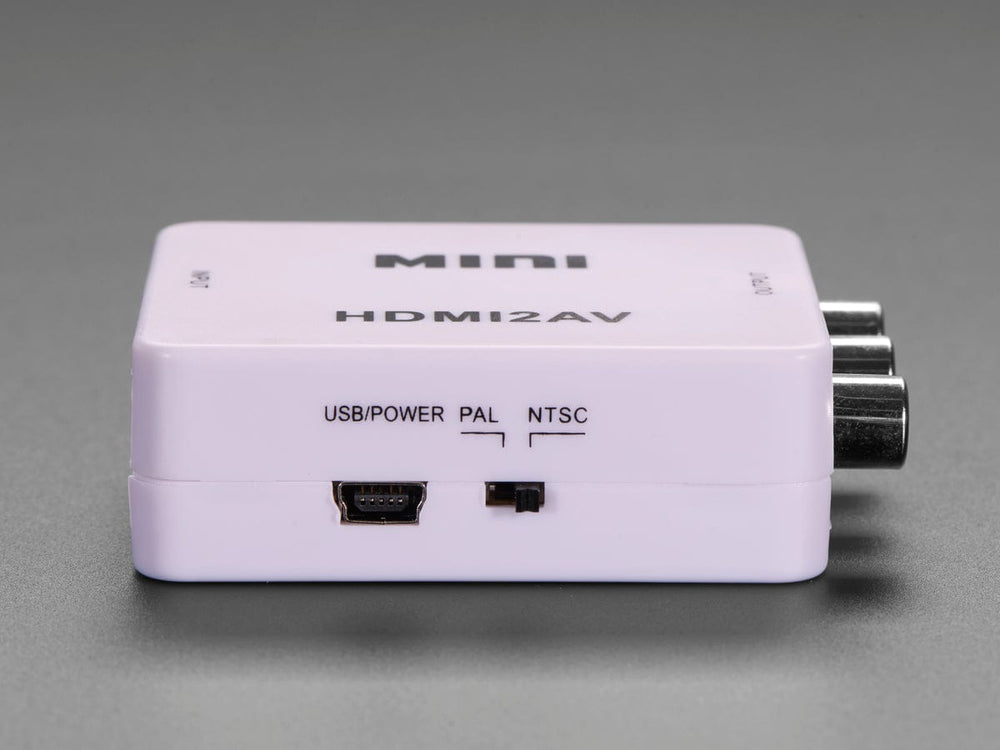 HDMI to RCA Audio and NTSC or PAL Video Adapter by The Pi Hut - The Pi Hut