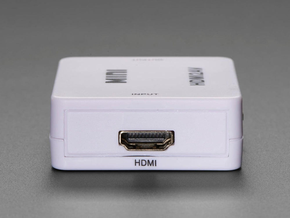 HDMI to RCA Audio and NTSC or PAL Video Adapter by The Pi Hut - The Pi Hut