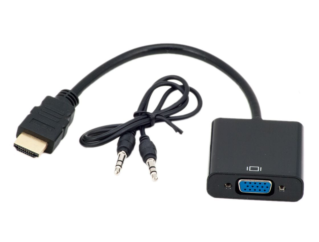 HDMI to VGA Adaptor for Raspberry Pi 3/3A+ by The Pi Hut - The Pi Hut