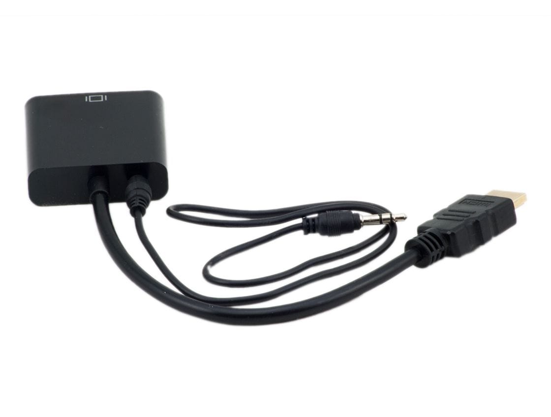 HDMI to VGA Adaptor for Raspberry Pi 3/3A+ by The Pi Hut - The Pi Hut