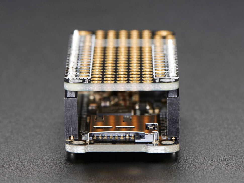 Header Kit for Feather - 12-pin and 16-pin Female Header Set by The Pi Hut - The Pi Hut