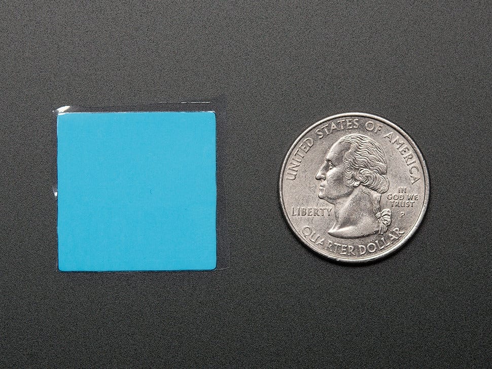 Heat Sink Thermal Tape - 25mm x 25mm by The Pi Hut - The Pi Hut
