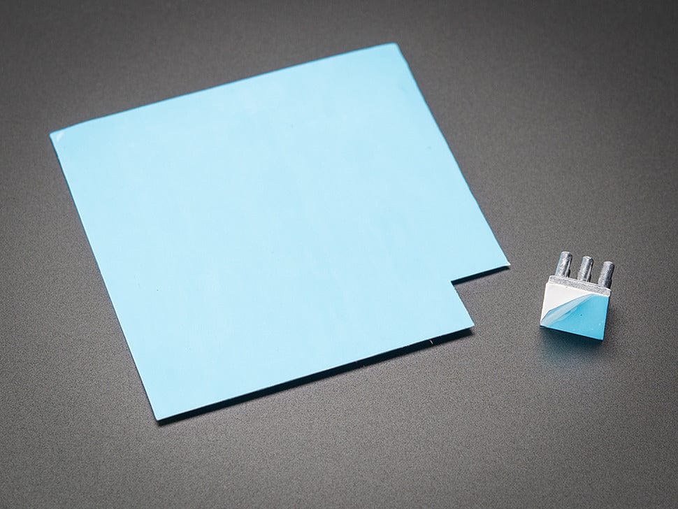 Heat Sink Thermal Tape - 80mm x 80mm by The Pi Hut - The Pi Hut