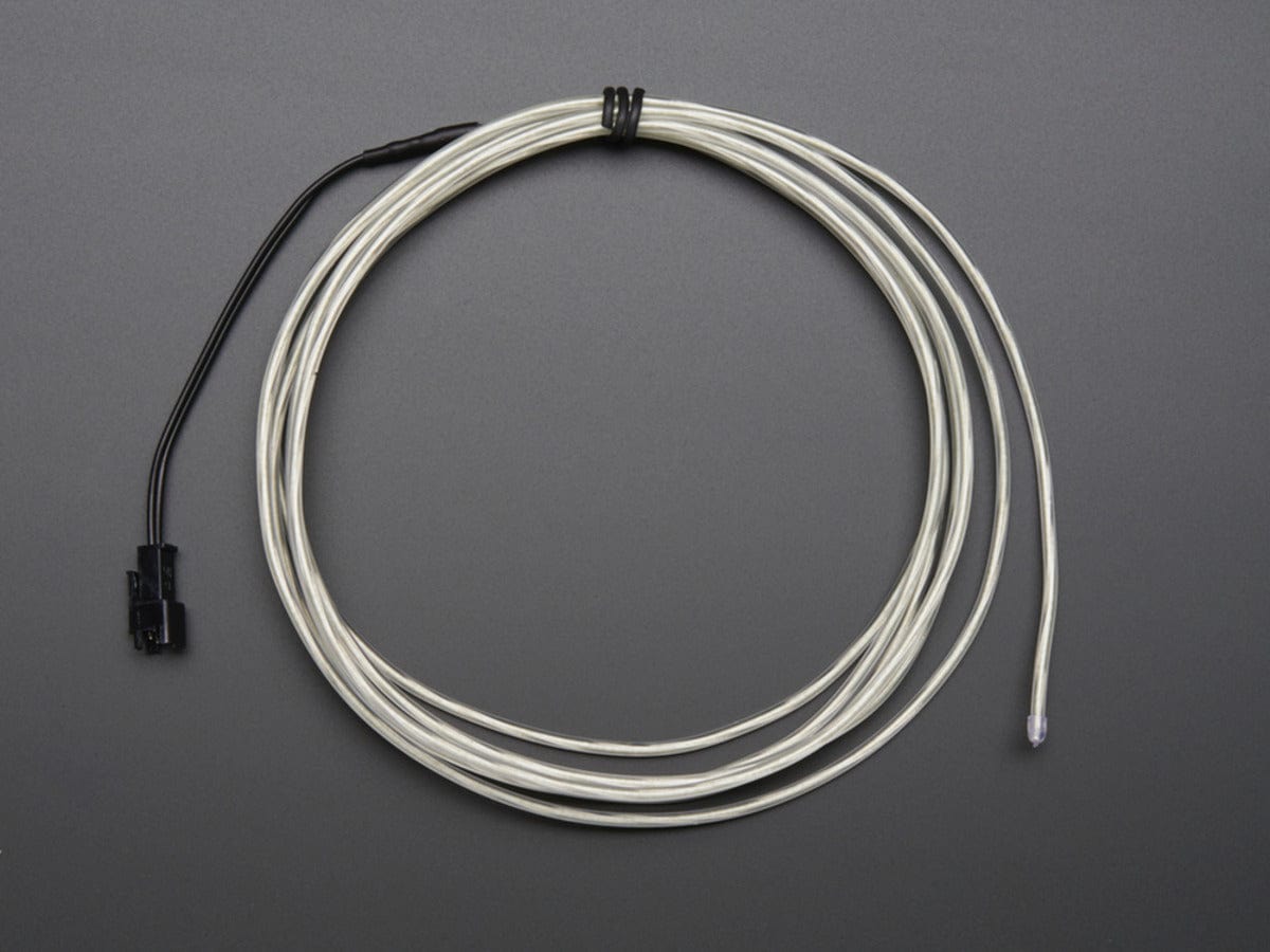 High Brightness Aqua Electroluminescent (EL) Wire - 2.5 meters - The Pi Hut