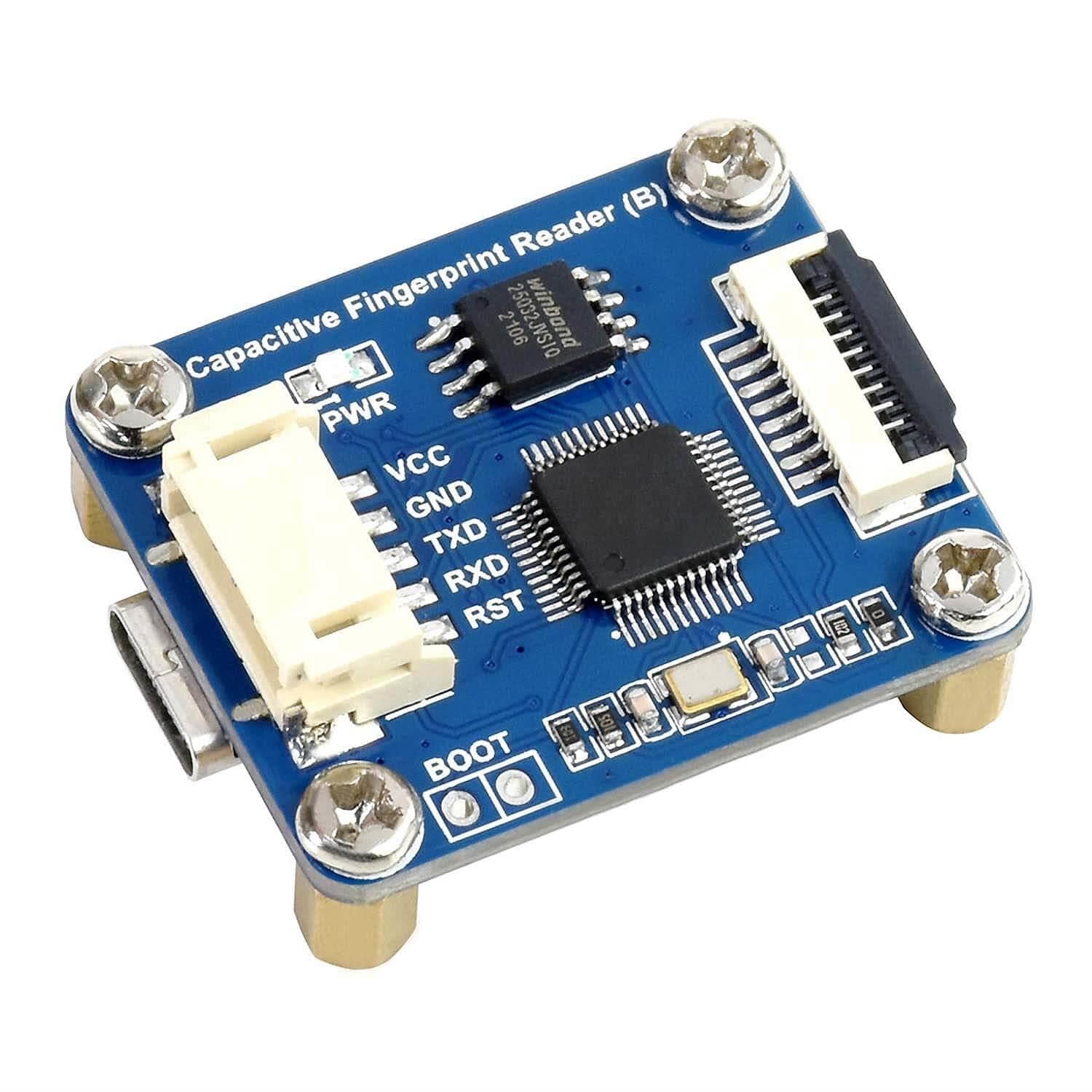 High Precision Capacitive Fingerprint Reader (B) by Waveshare - The Pi Hut