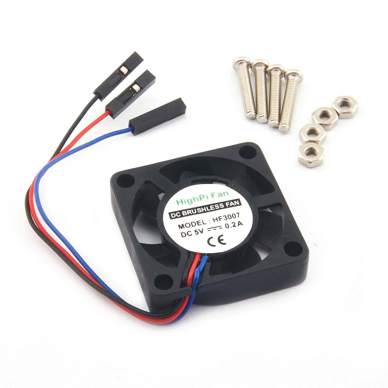 HighPi Pro 5V Fan - Software-Controlled by HighPi - The Pi Hut