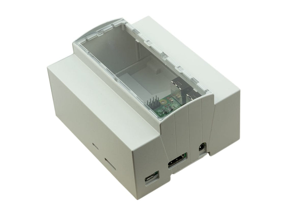 Hitaltech - Raspberry Pi 3 DIN Rail Case (6M Modulbox) by Hitaltech - The Pi Hut