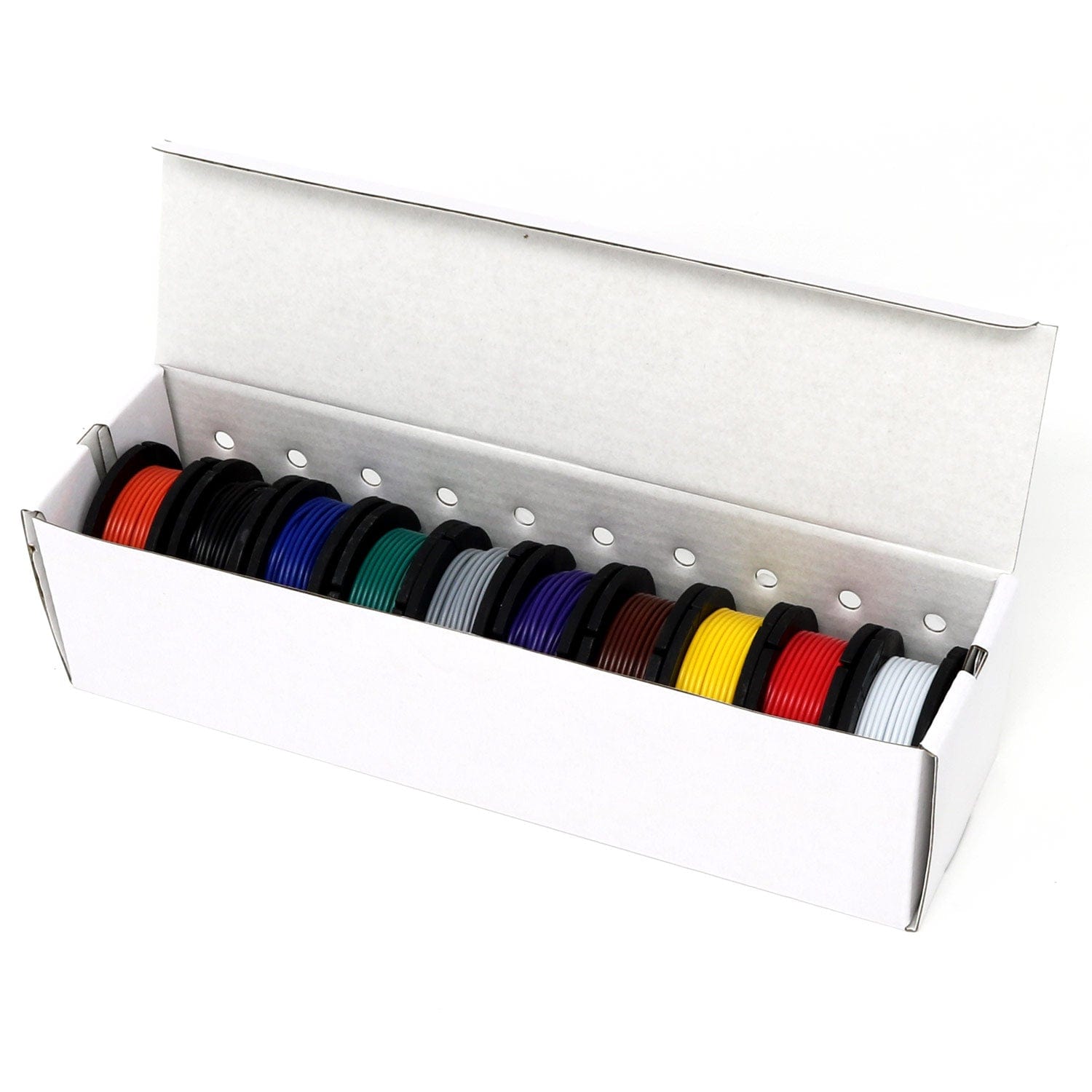 Prototyping Wire Spool Set - 10 Spool - The Pi Hut