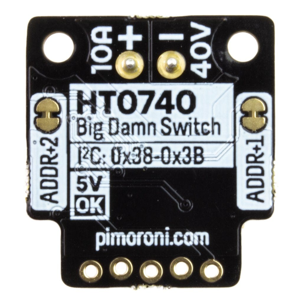 HT0740 40V / 10A Switch Breakout by Pimoroni - The Pi Hut