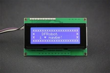I2C 20x4 Arduino LCD Display Module by DFRobot - The Pi Hut