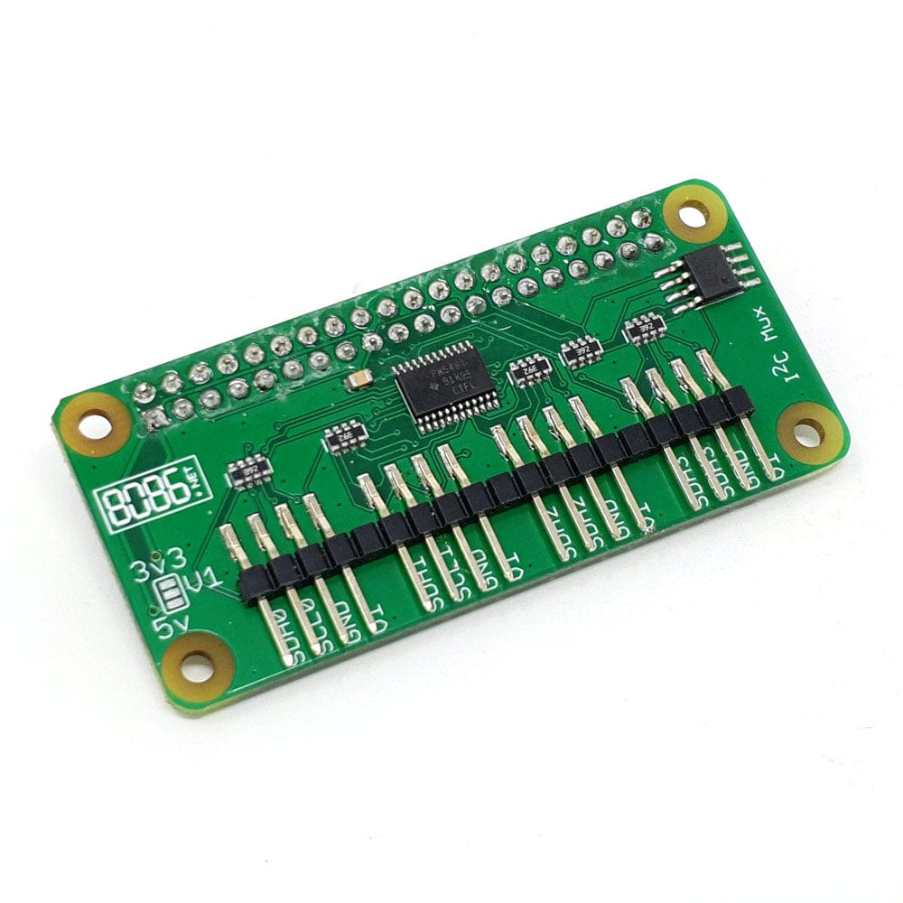 I2C Multiplexer pHAT for Raspberry Pi by 8086 - The Pi Hut
