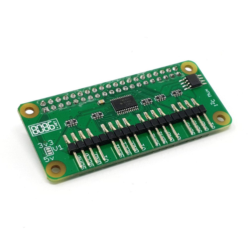 I2C Multiplexer pHAT for Raspberry Pi by 8086 - The Pi Hut