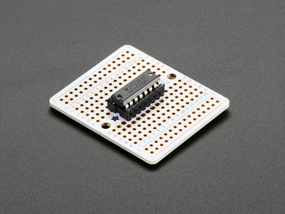 IC Socket - for 16-pin 0.3" Chips - Pack of 3 by The Pi Hut - The Pi Hut
