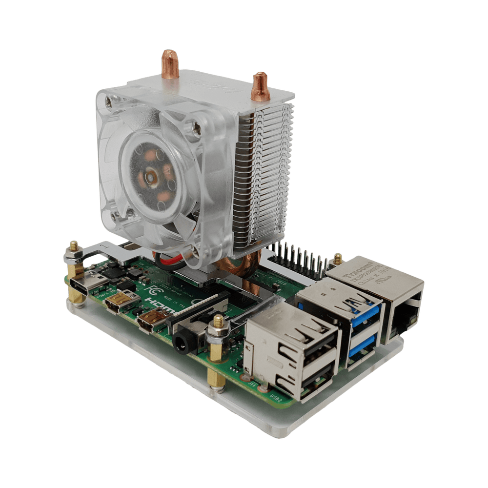 ICE Tower Raspberry Pi 4 CPU Cooler by 52Pi - The Pi Hut