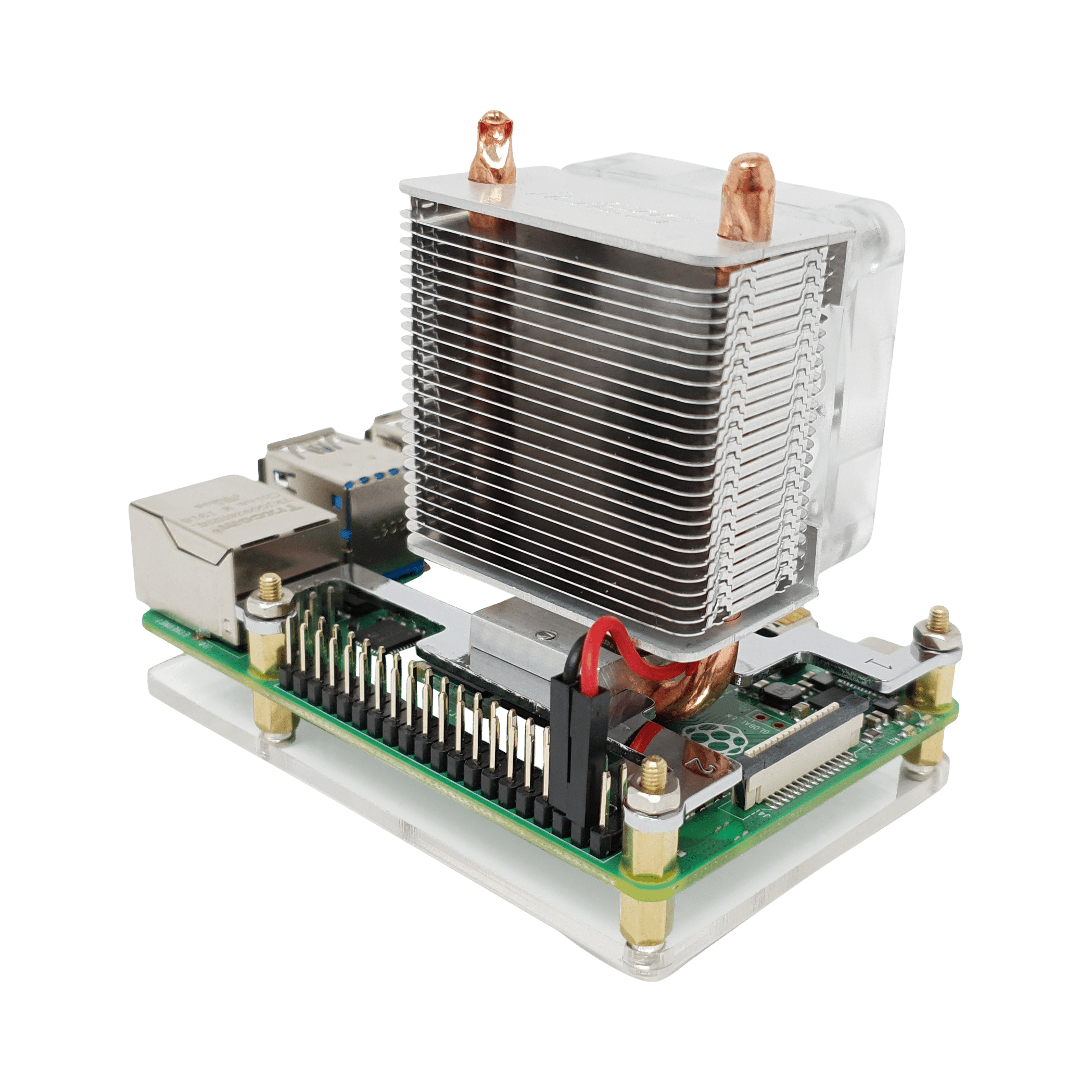 ICE Tower Raspberry Pi 4 CPU Cooler by 52Pi - The Pi Hut