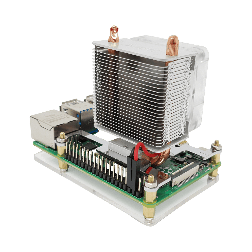 ICE Tower Raspberry Pi 4 CPU Cooler by 52Pi - The Pi Hut