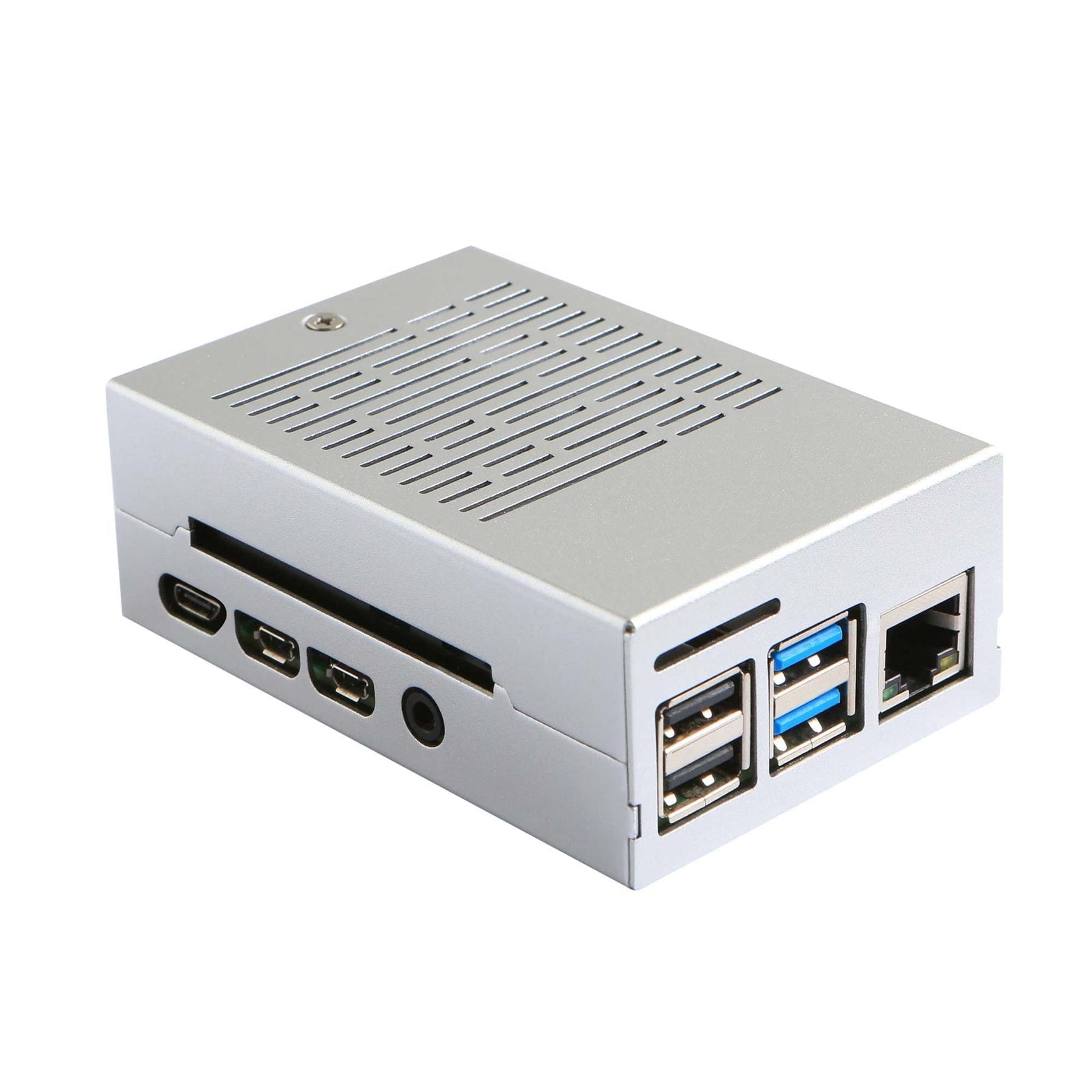 Gelid Solution ICEBERRY Radiatore Per Raspberry Pi 4 - Dissipatore In Alluminio Con Ventola Silenziosa, 91x62x33.5mm