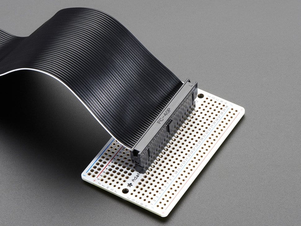 IDC Breakout Helper - 2x20 (40 pin) by The Pi Hut - The Pi Hut