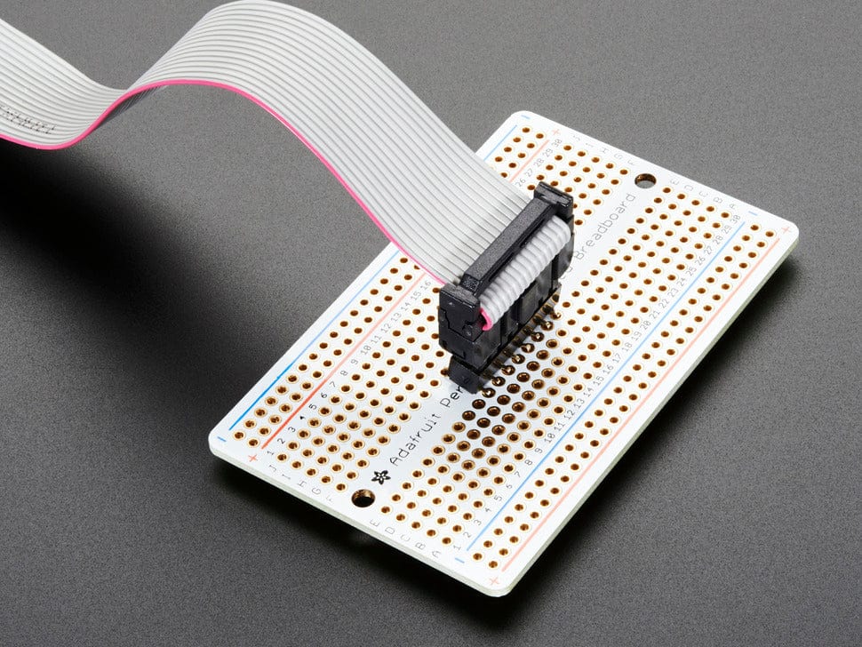 IDC Breakout Helper - 2x8 (16 pin) by The Pi Hut - The Pi Hut