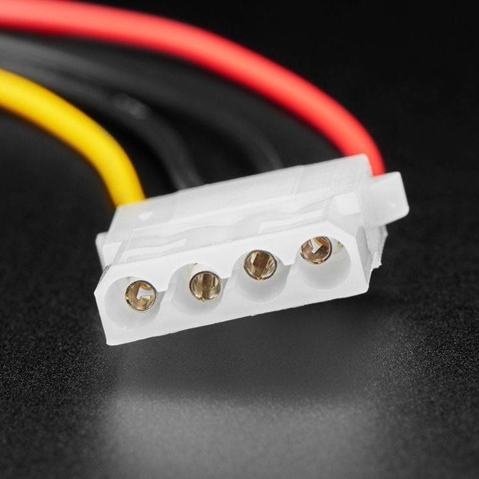 IDE Molex 4-pin Plug Cable - 30cm long by The Pi Hut - The Pi Hut