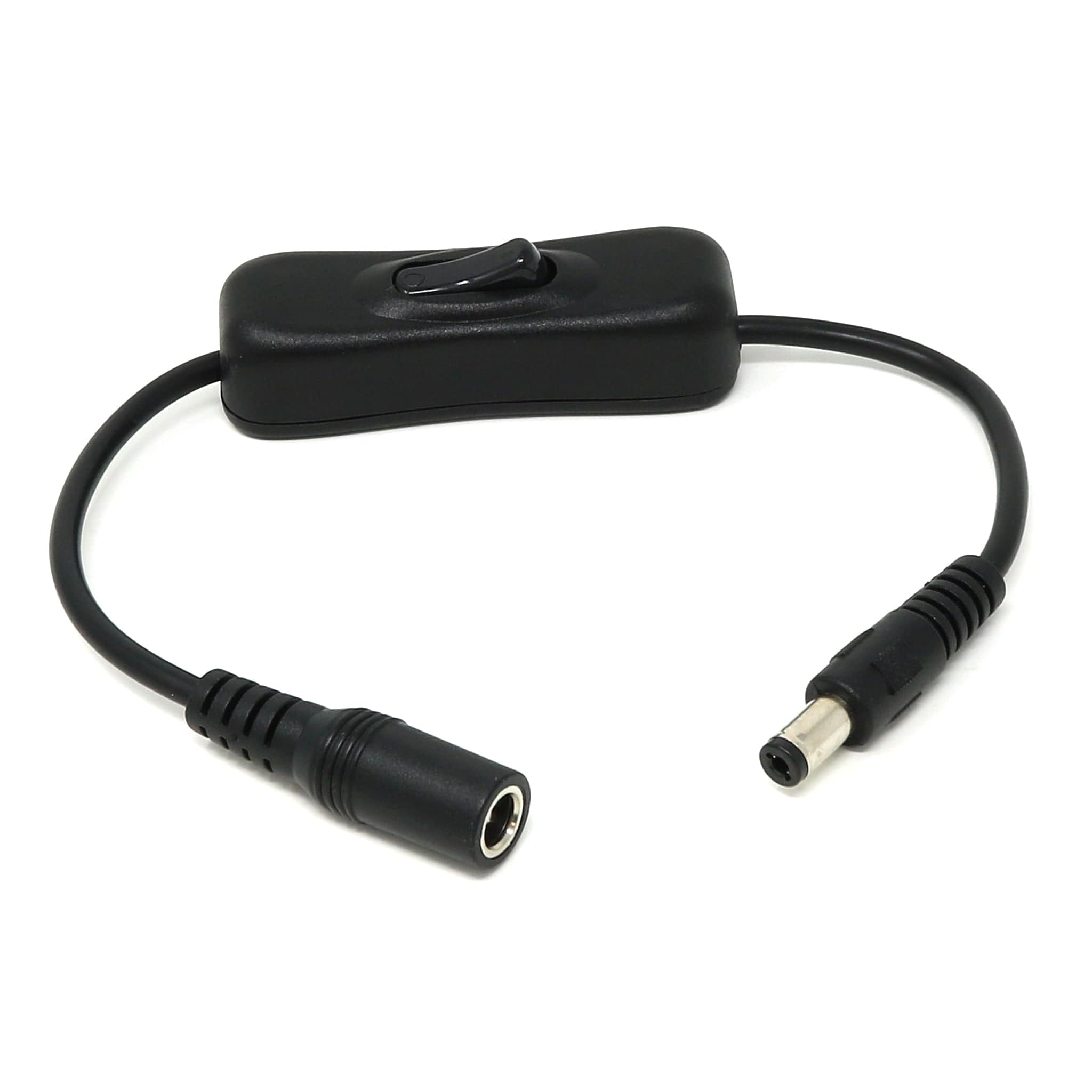 In-line power switch for 2.1mm barrel jack by The Pi Hut - The Pi Hut