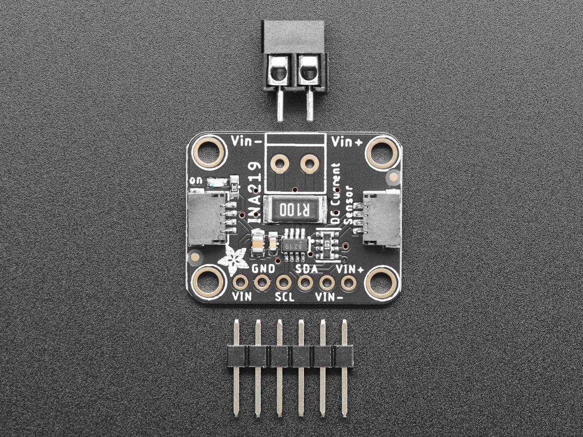 INA219 High Side DC Current Sensor Breakout - 26V ±3.2A Max (STEMMA QT) by Adafruit - The Pi Hut