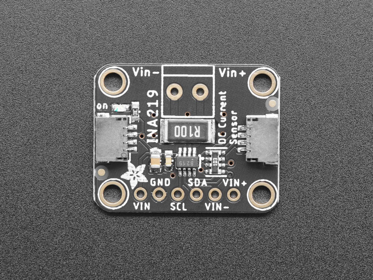 INA219 High Side DC Current Sensor Breakout - 26V ±3.2A Max (STEMMA QT) by Adafruit - The Pi Hut