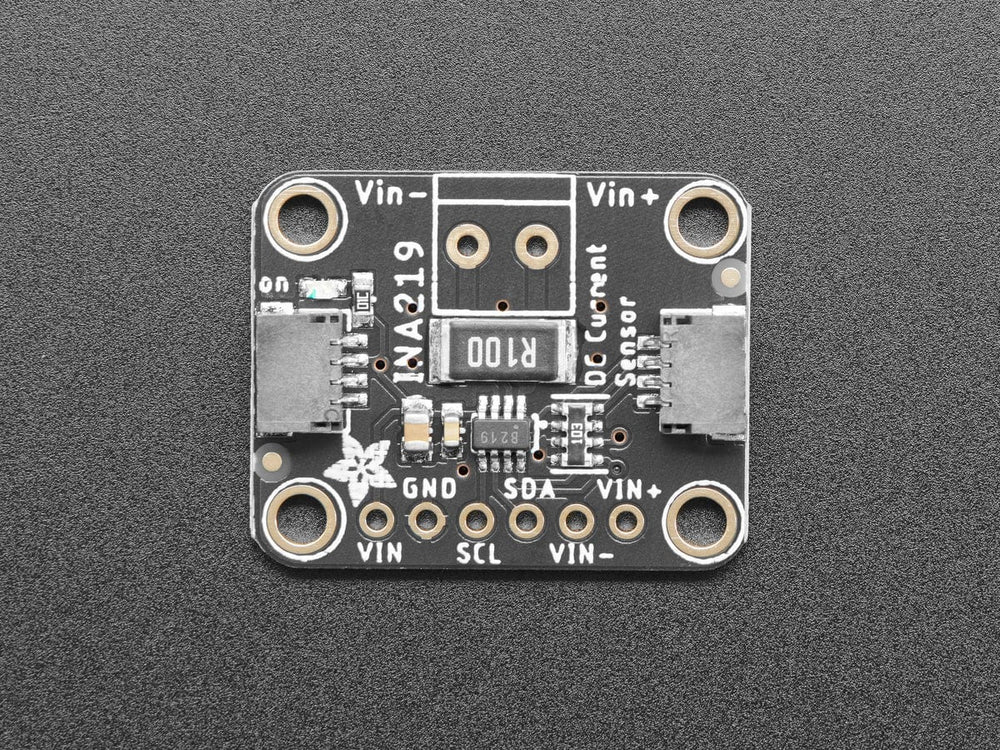 INA219  High Side DC Current Sensor Breakout - 26V ±3.2A Max (STEMMA QT) by Adafruit - The Pi Hut